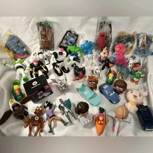 Lot Of 38 Mixed McDonald’s Toys Vintage New 7 In Package